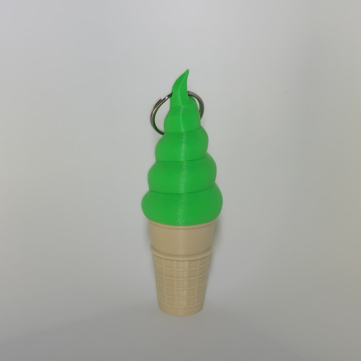 Soft Serve Lip Balm Keychain