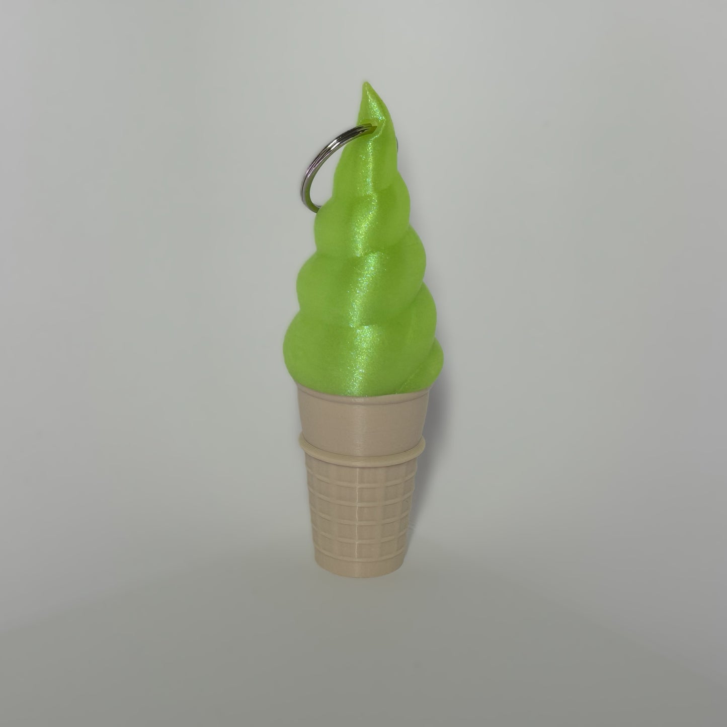 Soft Serve Lip Balm Keychain