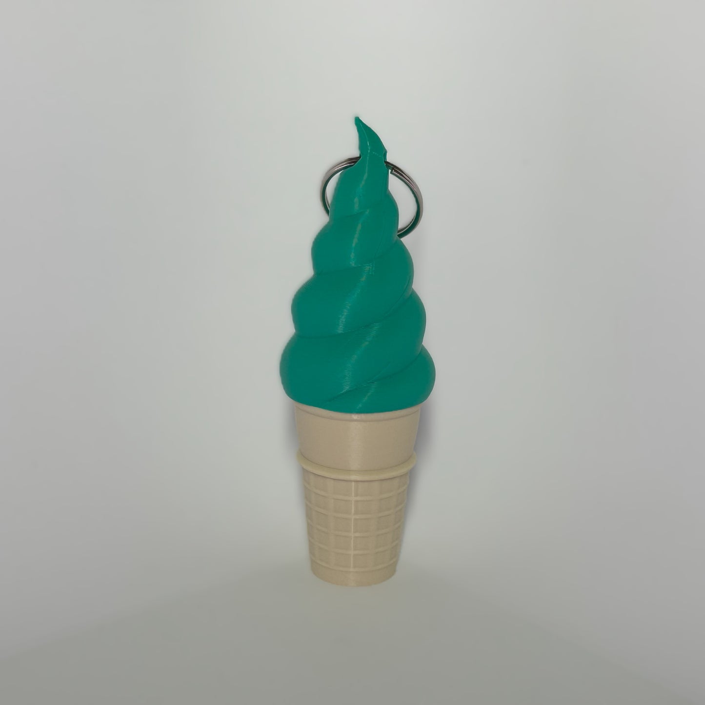 Soft Serve Lip Balm Keychain