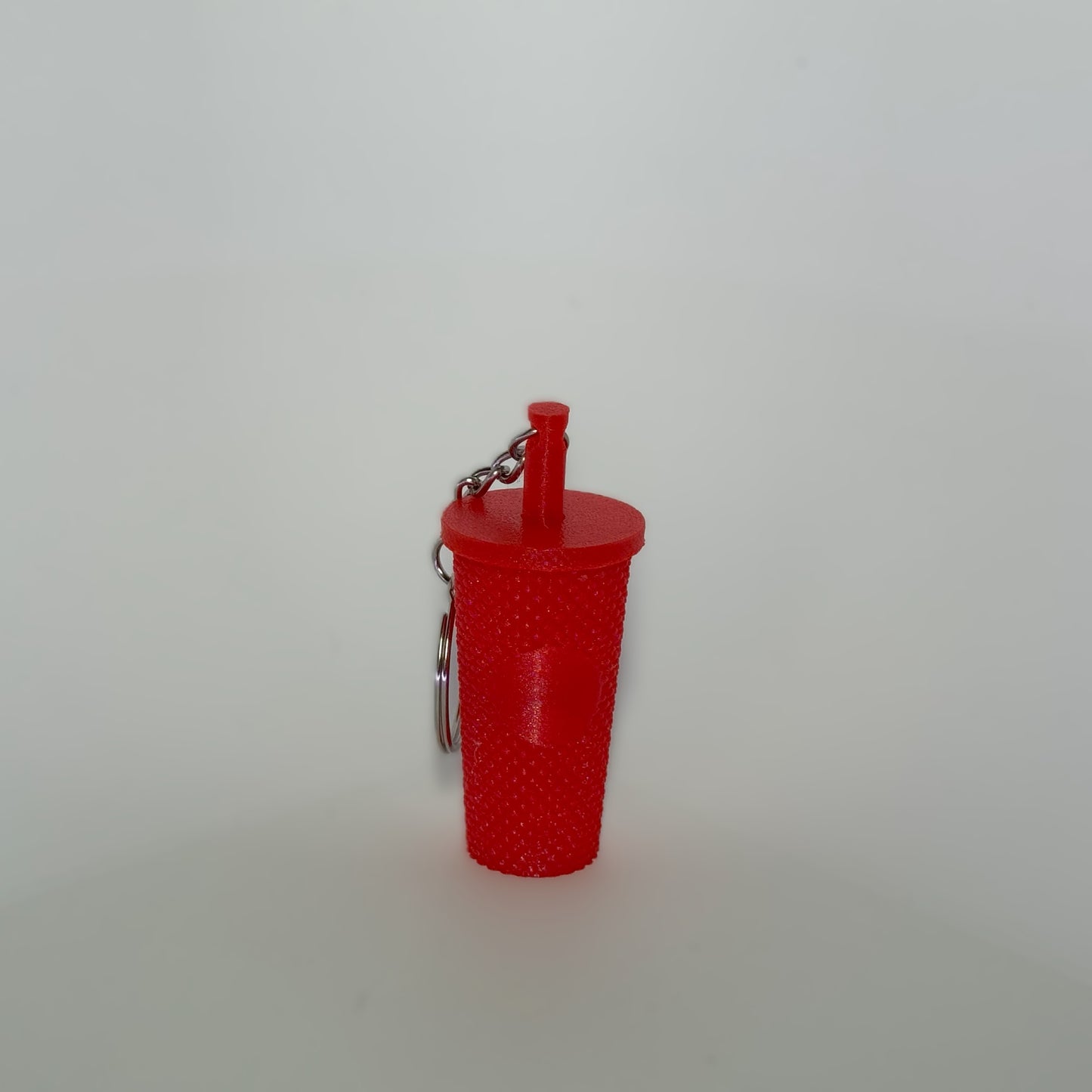 Straw Cup Tumbler Keychain