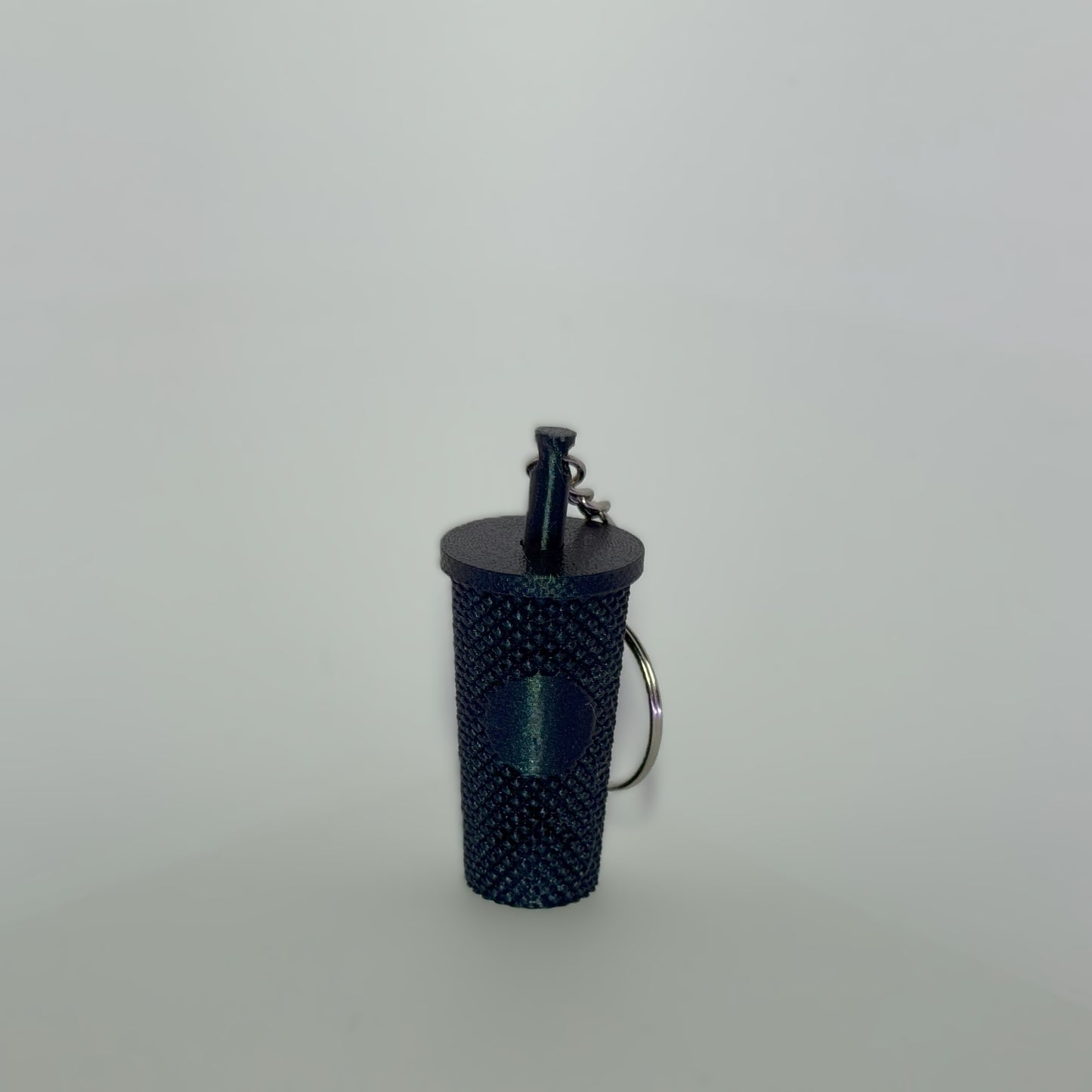 Straw Cup Tumbler Keychain