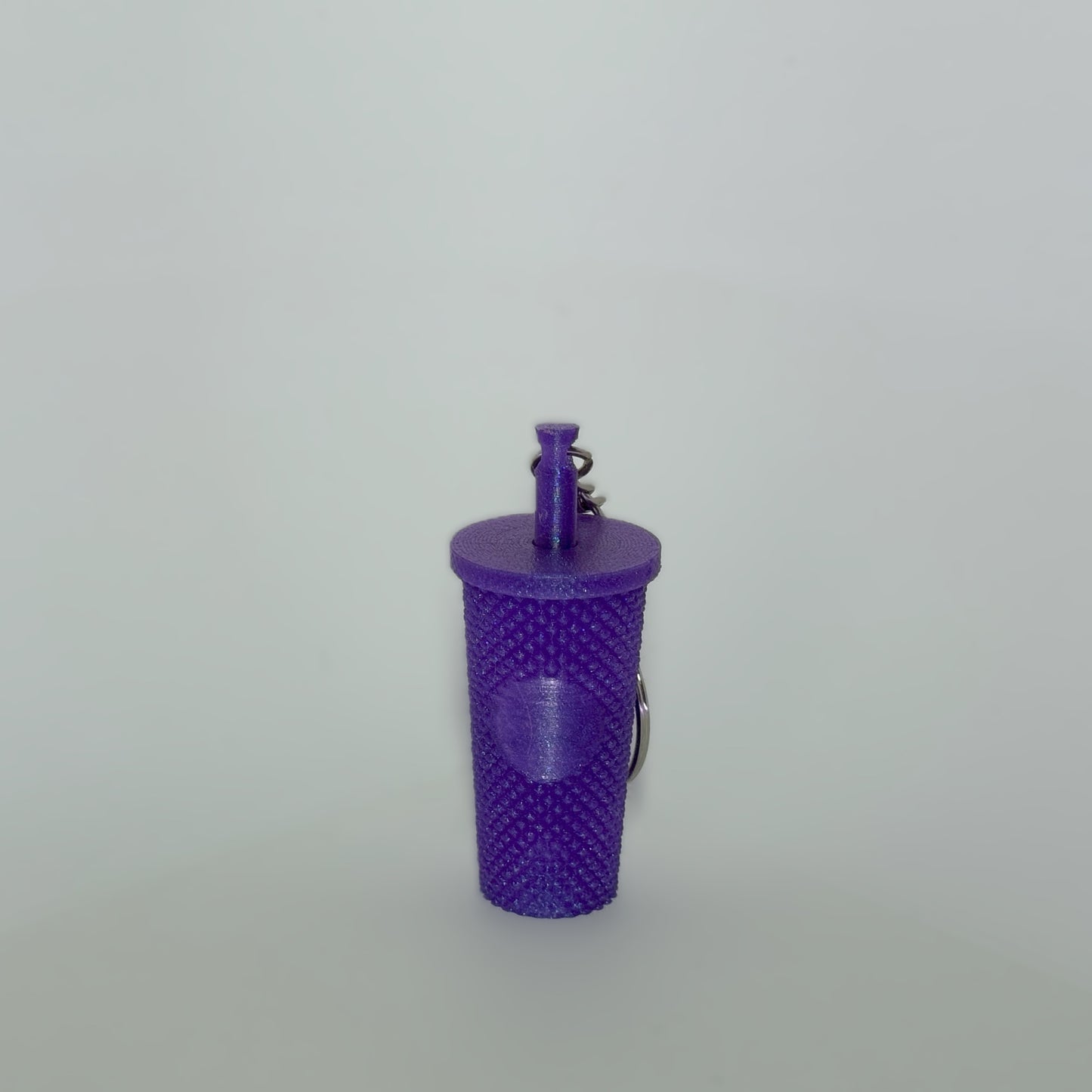 Straw Cup Tumbler Keychain