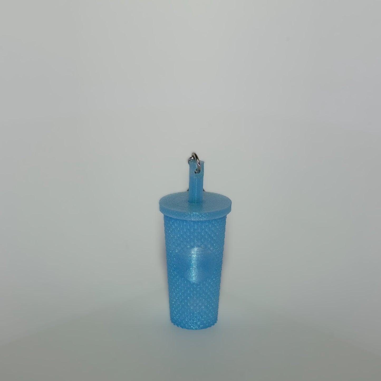 Straw Cup Tumbler Keychain