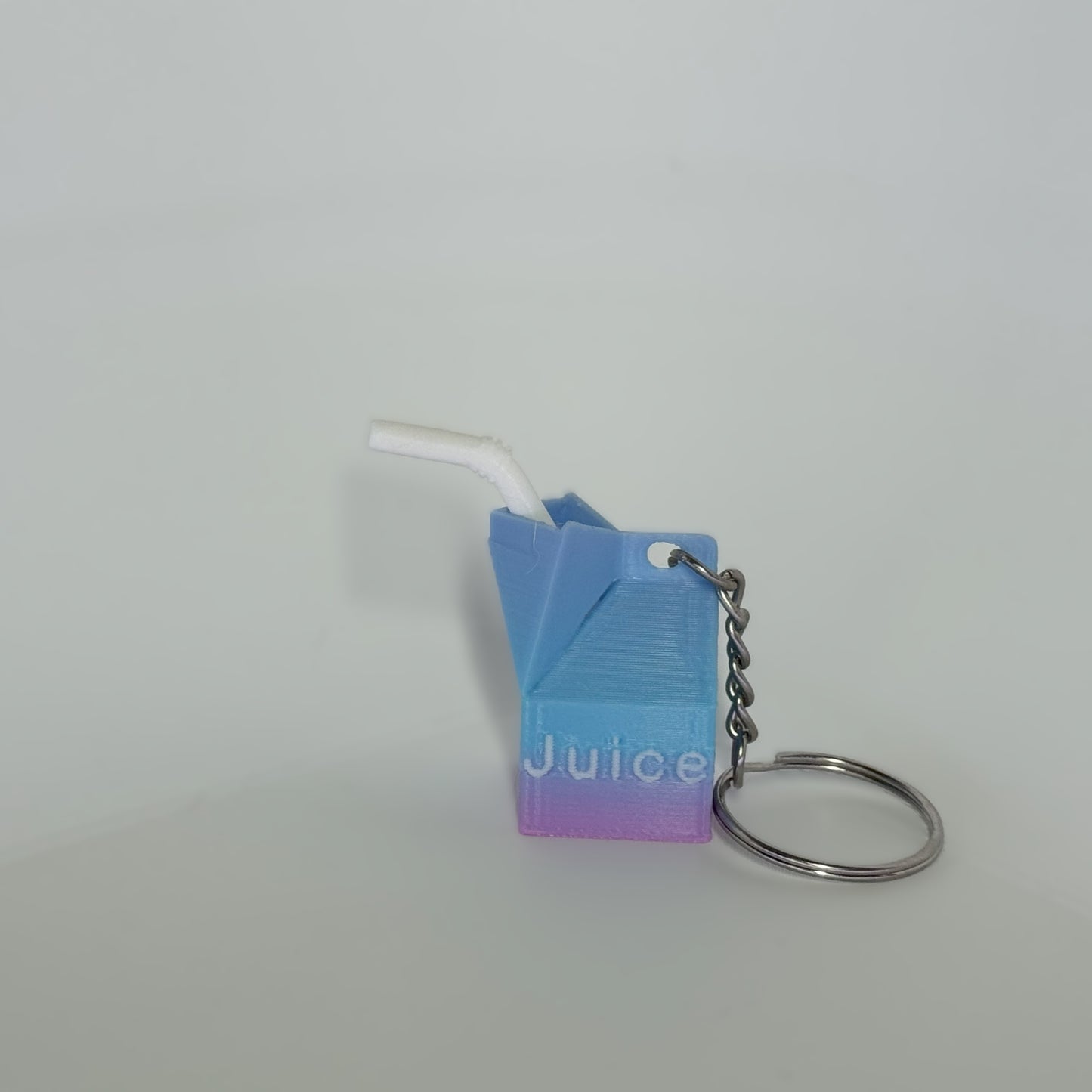 Juice Carton Keychain