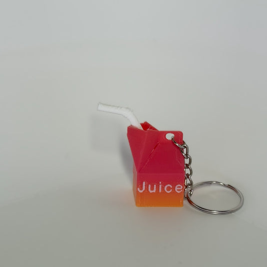 Juice Carton Keychain