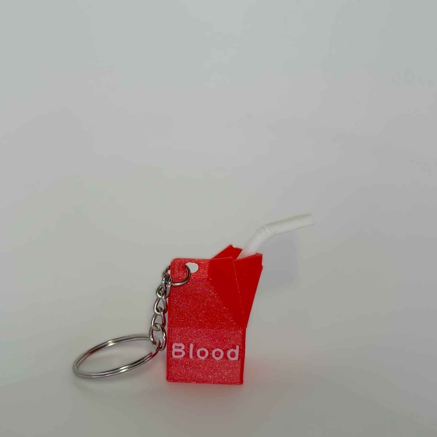 Blood Carton Keychain