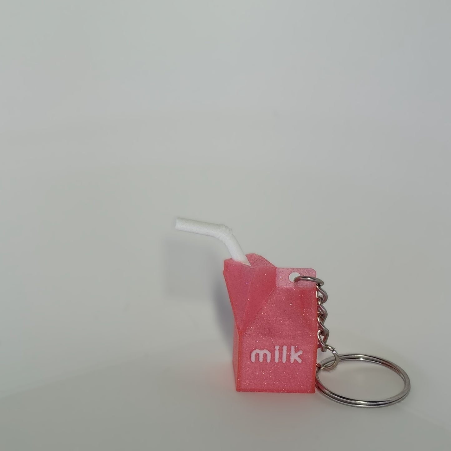 Milk Carton Keychain (Random Color)