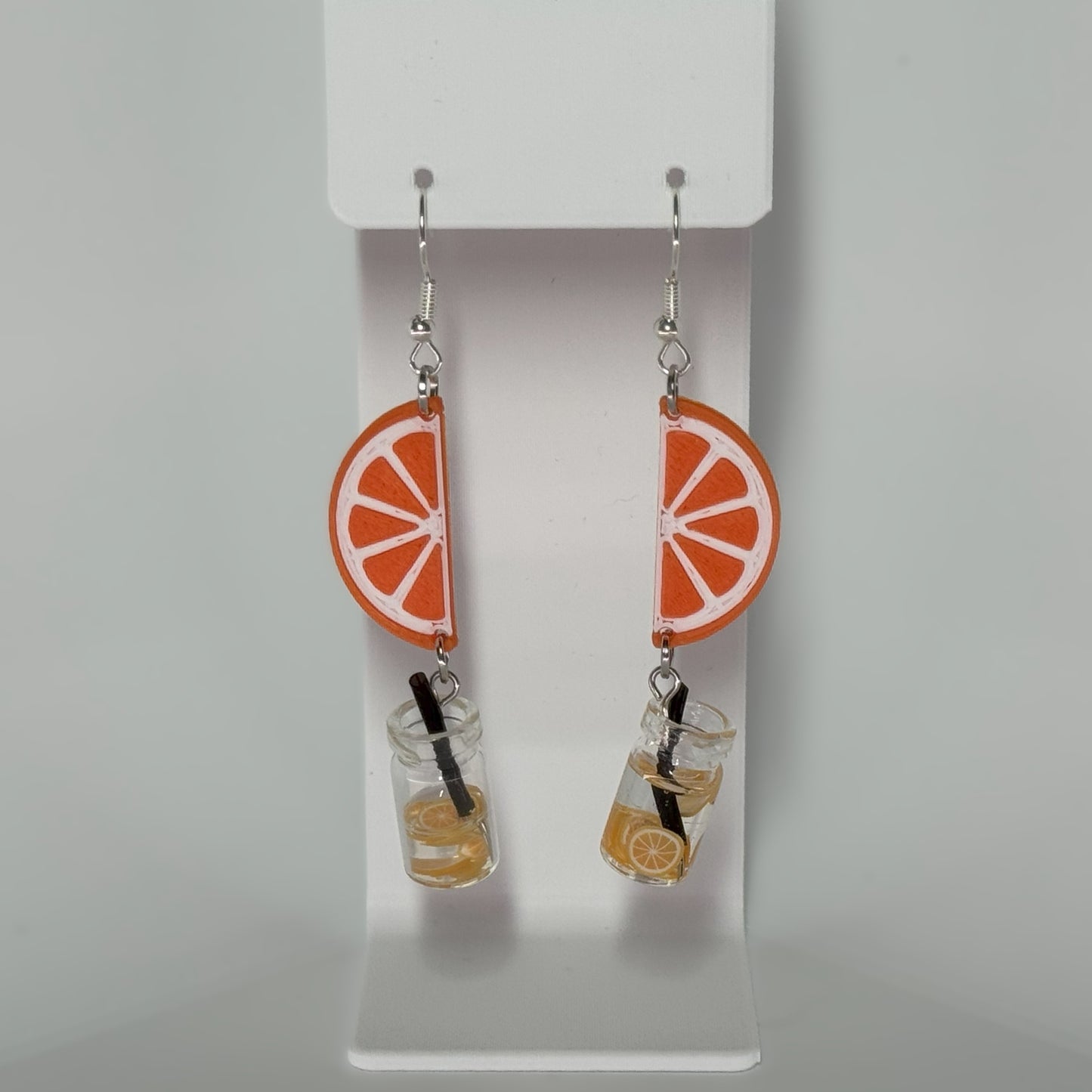Citrus Drink Earrings