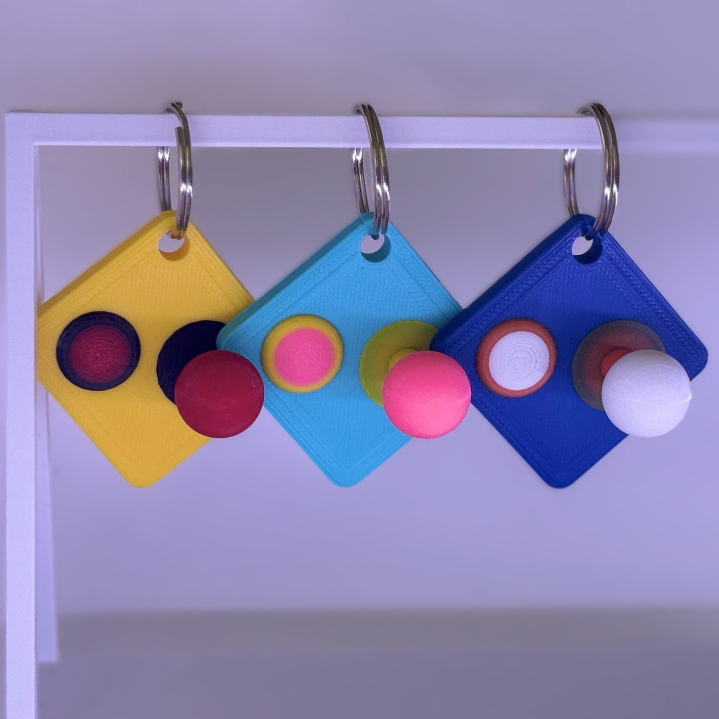 Arcade Joystick Keychain