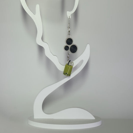 Milk Tea Earrings (Random Color)