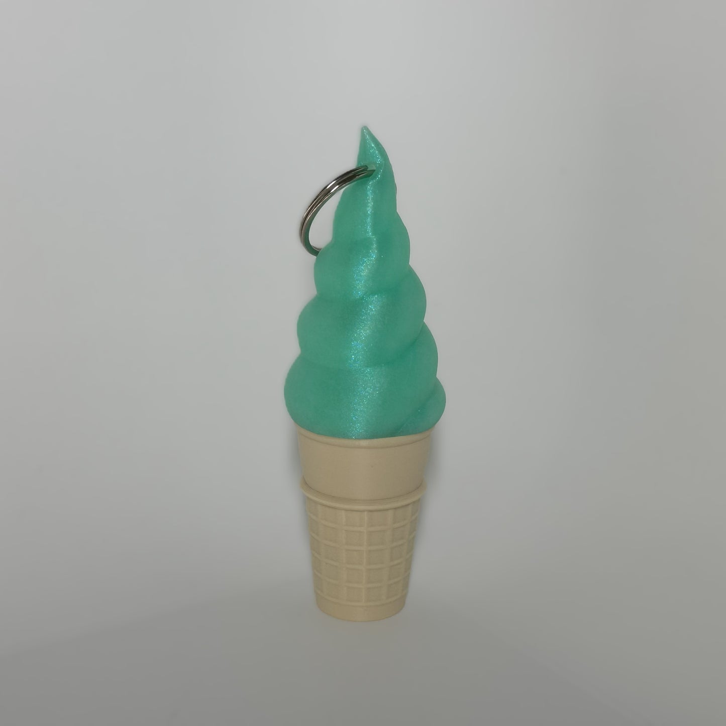 Soft Serve Lip Balm Keychain