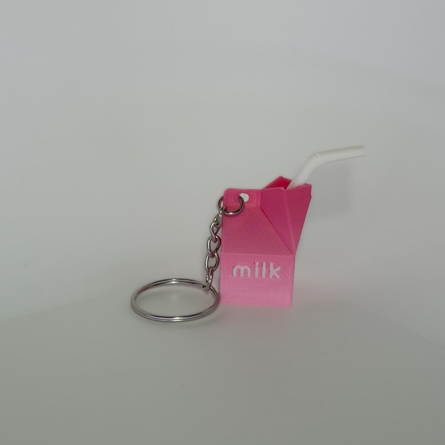 Milk Carton Keychain (Random Color)
