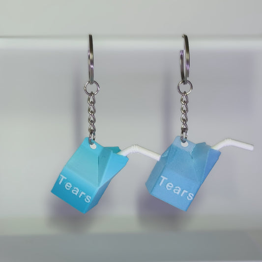 Tears Carton Keychain