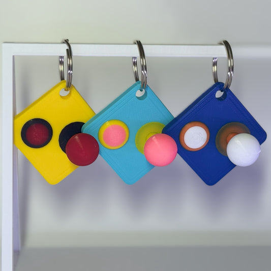 Arcade Joystick Keychain